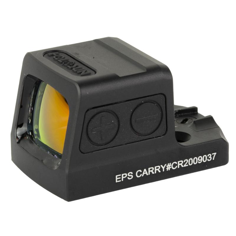 EPS Carry, Reflex Sight, 2 MOA Red Dot, Aluminum Housing, Matte Finish, Black, Solar with Internal Battery EPS-CARRY-RD-2