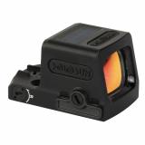 EPS Slim-Line Carry, Closed Emitter Red Dot, Non-Magnified, Green Dot Reticle, 2 MOA Dot & 32 MOA Circle, Matte Finish, Black, Solar with Internal Battery EPS-CARRY-GR