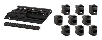 Mossberg 500/590 12 Gauge Halo Side Saddle Package With Rails and Nine Piece Add-A-Shell