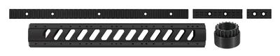 AR-15 Aluminum 6-Sided Free-Floating Forend and Rails Package