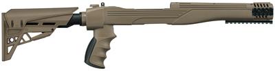Strikeforce Adjustable Side-Folding TactLite Stock For Ruger 10/22 Flat Dark Earth