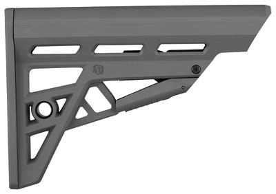 AR-15 TactLite Six Position Mil-Spec Stock Destroyer Gray