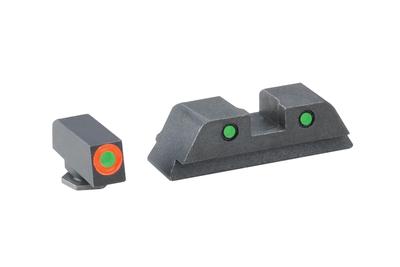 Spartan Tactical Tritium Night Sight Set For Glock 42 Orange/Green