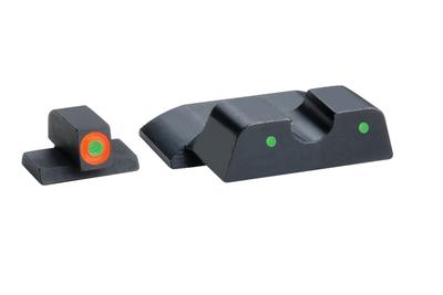 Spartan Tactical Tritium Night Sight Set For S&W Shield Orange/Green