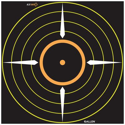 EZ See Bullseye 17x17 Inch Five Per Package