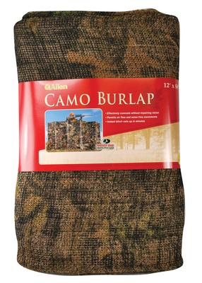 Burlap Fabric 54 Inches x 12 Feet Mossy Oak Break-Up Camouflage