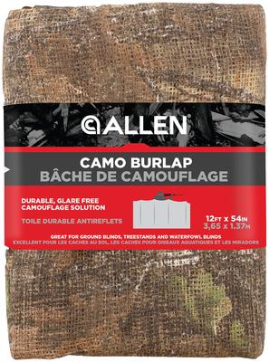 Burlap Fabric 54 Inches x 12 Feet Oak Brush Camouflage