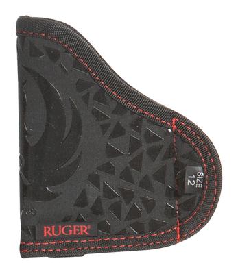 Ruger Stash Pocket Holster Size 12 LCP/LCPII/LCP With Laser Black Ambidextrous