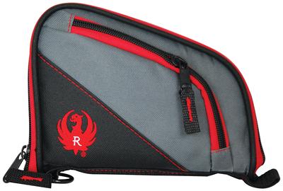 Ruger Tucson Handgun Cases Measures 8x5.75 Inches Gray/Red