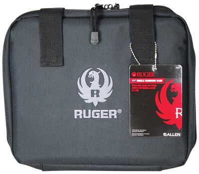 Ruger Single Handgun Case 11 Inches Wide by 9.5 Inches High Black