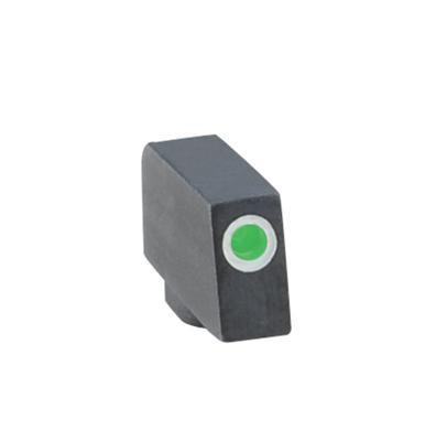 Front Tritium Night Sight For All Glock Green With White Outline .240 Height .125 Width