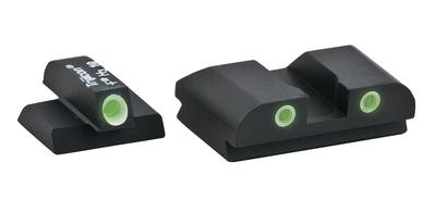 Classic Tritiium 3-Dot Night Sights For FNP .40 Green Front Green Rear