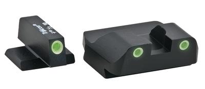 Classic Tritiium 3-Dot Night Sights For FNP/FNX .45 Green Front Green Rear
