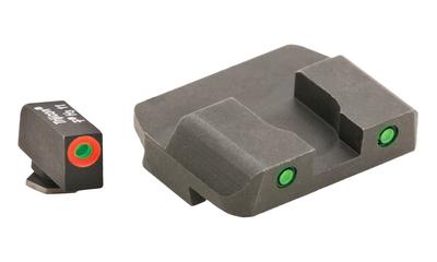 Spartan Tactical Tritium Night Sight Set For Glock 20/21/29/30 Orange/Green