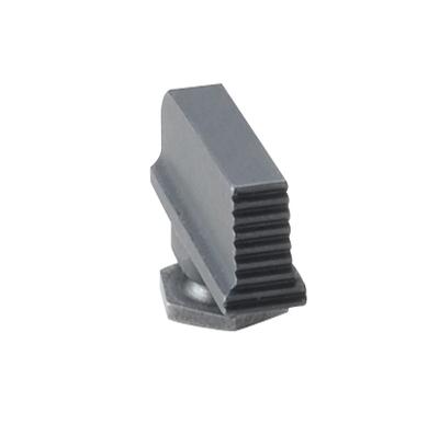 Black Serrated Front Sight .215 Height .090 Width For Glock Pistols