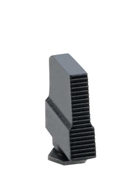 Black Serrated Front Sight .407 Height .090 Width For Glock Pistols