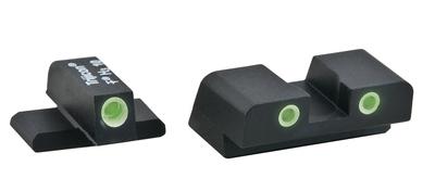 Classic Tritium 3-Dot Night Sights For Most SIG #8/#6 Green Front Green Rear