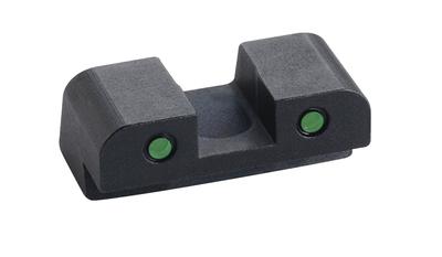 Rear Tritium Night Sights SIG/XD #8 Green Tritium With Black Outlines