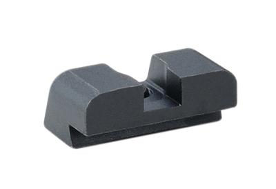 Black Rear Sight Flat Notch Classic .250 Height .150 Width For SIG #8 Pistols