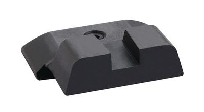 Black Rear Sight Flat Notch Pro .165 Width For S&W M&P