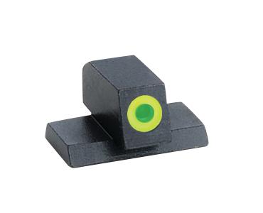 Front Tritium Night Sight For S&W M&P/Shield Green With LimeGreenLumi Outline .230 Height .140 Width