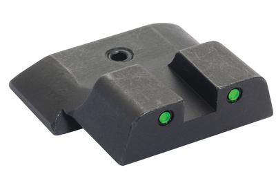 Rear Tritium Night Sights S&W Shield Green Tritium With Black Outlines