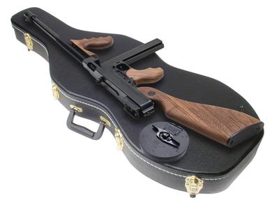 Thompson Model 1927A-1 Deluxe .45 ACP Carbine 16.5 Inch Barrel Blue Finish Violin Case Walnut Stock 10 Round