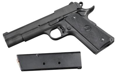 Model 1911 A1 XT22 .22 Long Rifle 5 Inch Barrel Matte Black Finish Skeletonized MR2 Trigger Checkered Grip Panels 10 Round