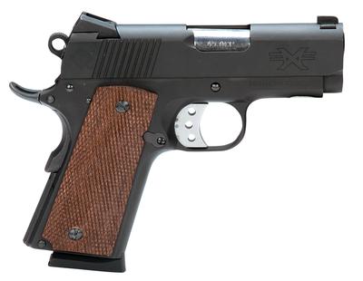 American Tactical FX45 Titan Steel 1911 .45ACP 3.18 Inch Bull Barrel Blue Finish Mahogany Grips 7 Round