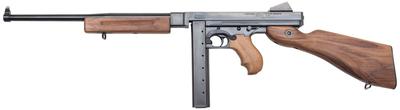 M1 Carbine .45 ACP 16.5 Inch Barrel Military Black Finish Walnut Stock 30 Round Stick Magazine Only