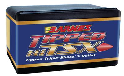Triple-Shock X-Bullets Tipped Lead Free .22 Caliber .224 Diameter 55 Grain 1:9 Inch Twist or Faster Recommended Boattail