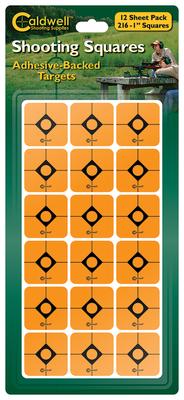 Caldwell Non-Flake Shooting Squares 1 Inch 216 Per Package
