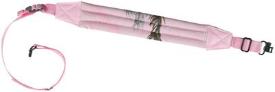 Pink APHD Camo Deluxe Padded 1 Inch Rifle Sling With Swivels