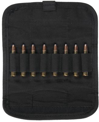 Rifle Cartridge Ammo Pouch Holds 8 Black