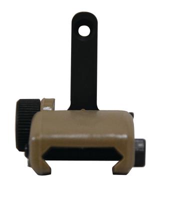 Folding Rear BUIS - Back-Up Iron Sight Dark Earth