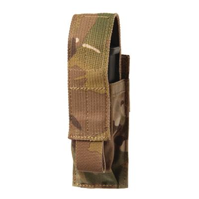 S.T.R.I.K.E. Single Pistol Magazine Pouch MOLLE Mount 500D Multi Cam Camouflage