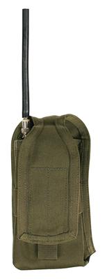 S.T.R.I.K.E. Radio Pouch PRC-112 MOLLE Mount 500D Ripstop Olive Drab