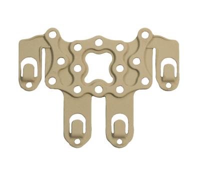 S.T.R.I.K.E. CQC Platform Ambidextrous Speed Clip Version Coyote Tan