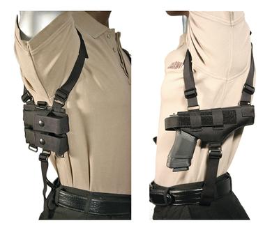 Universal Special Operations Pistol Harness Black Right Hand Only