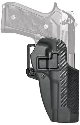 CQC Carbon Fiber Serpa Active Retention Holster Matte Black Right Hand For Taurus 24/7 OSS
