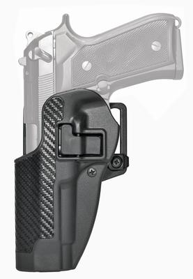 CQC Carbon Fiber Serpa Active Retention Holster Textured Black Left Hand For SigPro 2022