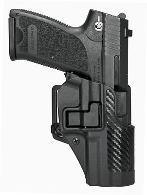 CQC Carbon Fiber Serpa Active Retention Holster Textured Black Right Hand For H&K USP Full Size