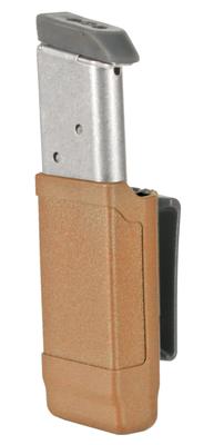 CQC Carbon Fiber Magazine Case Single Row Coyote Tan