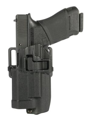 CQC Level 2 Serpa Light Bearing Holster Black Left Hand Xiphos NT For Glock 17/22/31