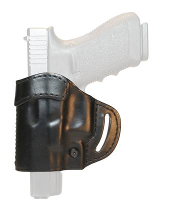 CQC Leather Compact Askins Black Left Hand For Glock 17/19/22/23/26