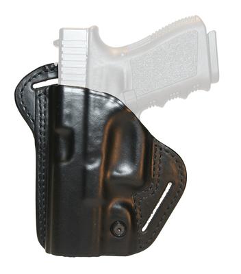CQC Leather Check-Six Holster Black Left Hand For Glock 17/19/22/23