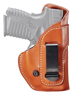 Leather Inside The Pants Holster With Clip for Ruger LCR Brown Right Hand