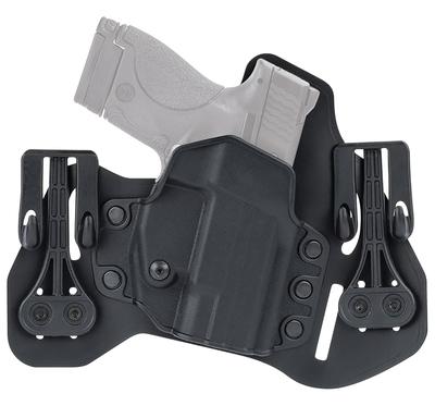 Leather Tuckable Pancake Holster for Sig P238 With or Without Crimson Trace Laser Black Right Hand