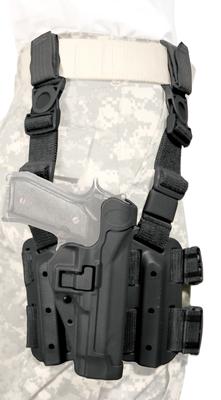 Tactical Serpa Carbon Fiber Holster Black Right Hand For Beretta M-9 (92/96)