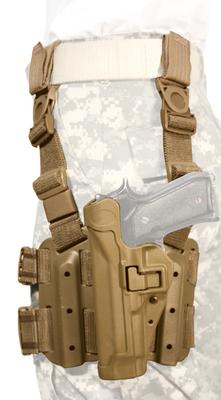 Tactical Serpa Carbon Fiber Holster Coyote Tan Left Hand For Beretta M-9 (92/96)